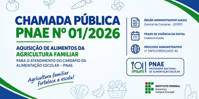 Aviso de Chamada Pública nº 001/2026